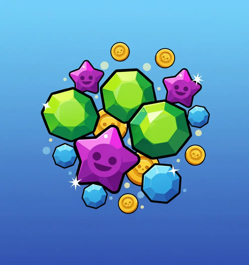 A banned Brawl Stars account screen, showing the risk of using hacks for free gems.